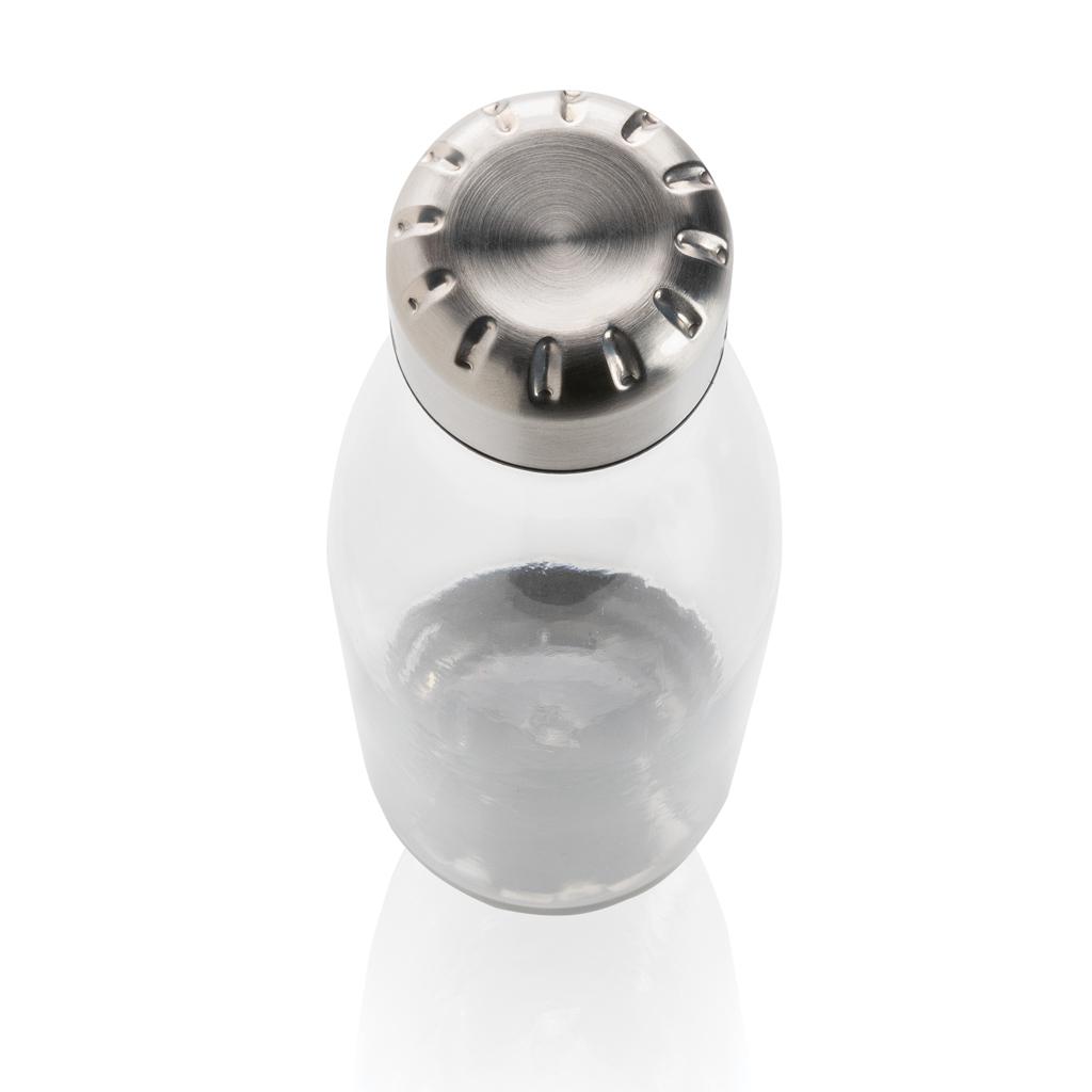 Sticlă de apă etanșă cu capac din oțel inoxidabil transparent