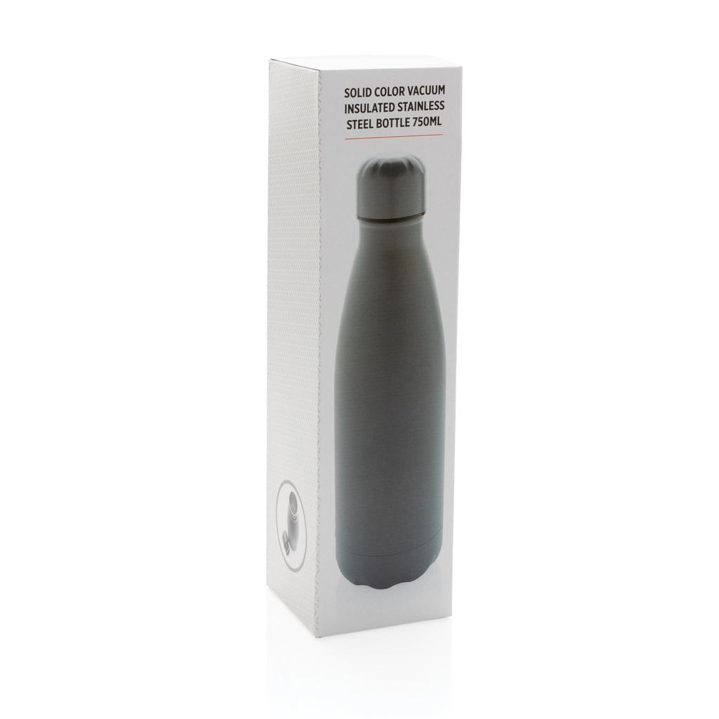 Sticlă termoizolantă din oțel inoxidabil, culoare solidă, 750ml grey