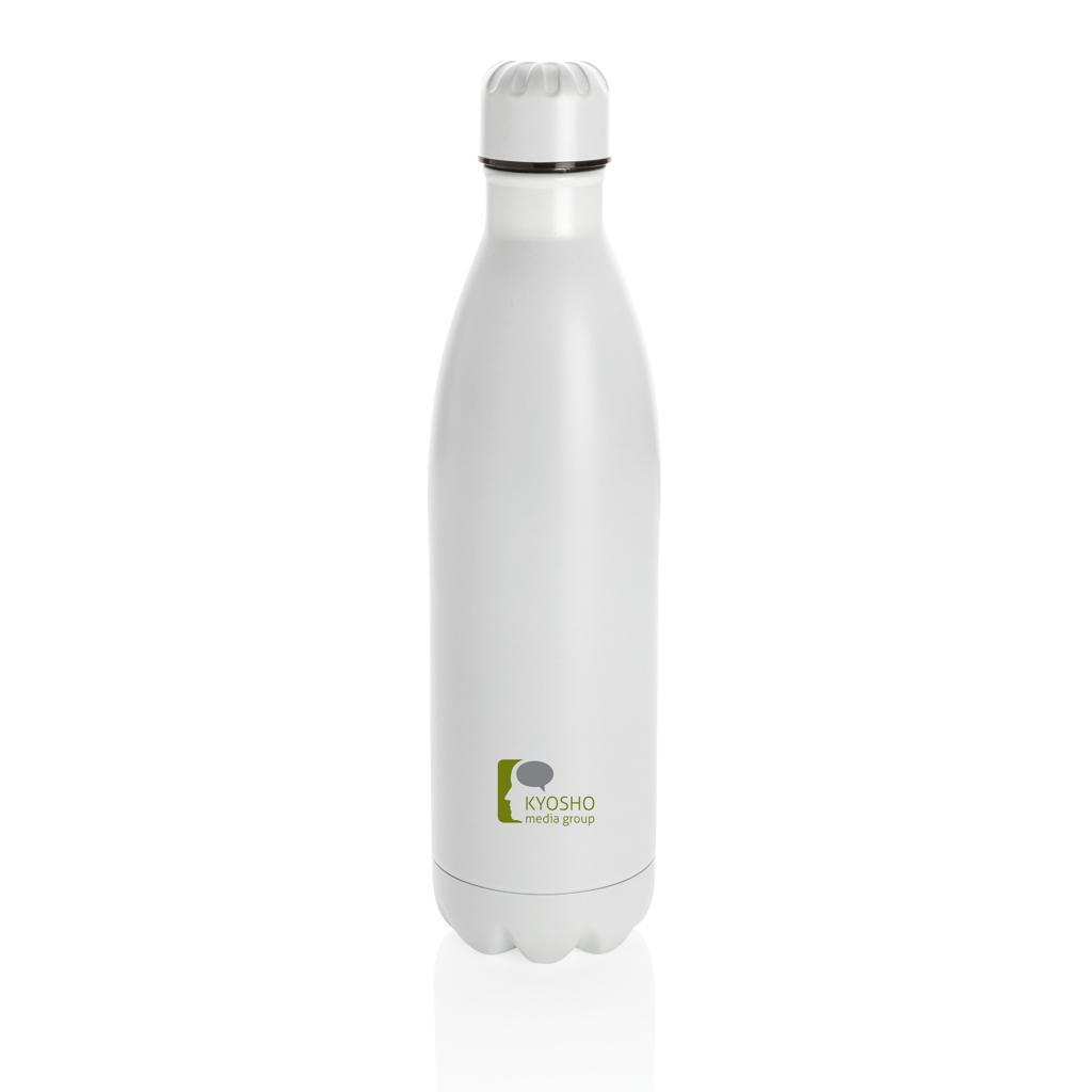 Sticlă termoizolantă din oțel inoxidabil, culoare solidă, 750ml transparent