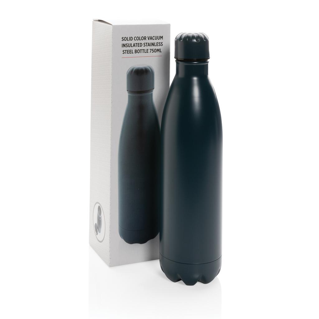 Sticlă termoizolantă din oțel inoxidabil, culoare solidă, 750ml navy