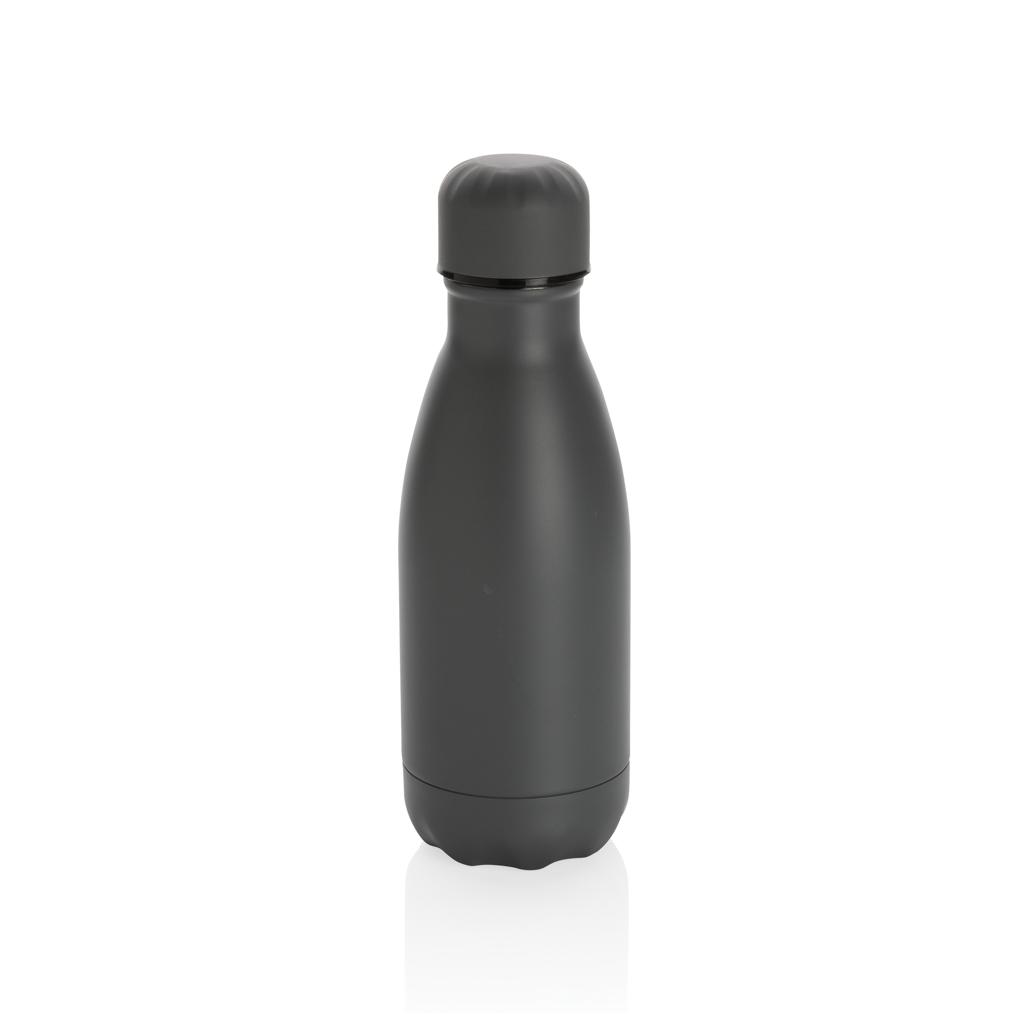 Sticlă termoizolantă din oțel inoxidabil, culoare solidă, 260ml grey