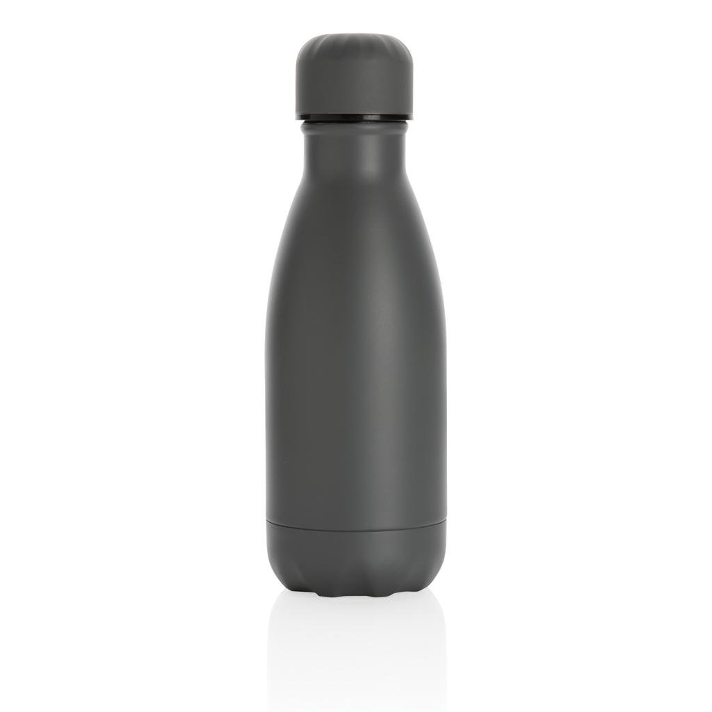 Sticlă termoizolantă din oțel inoxidabil, culoare solidă, 260ml grey