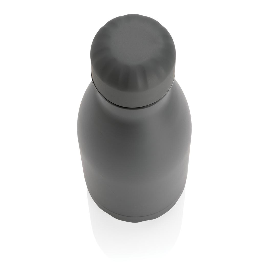 Sticlă termoizolantă din oțel inoxidabil, culoare solidă, 260ml grey