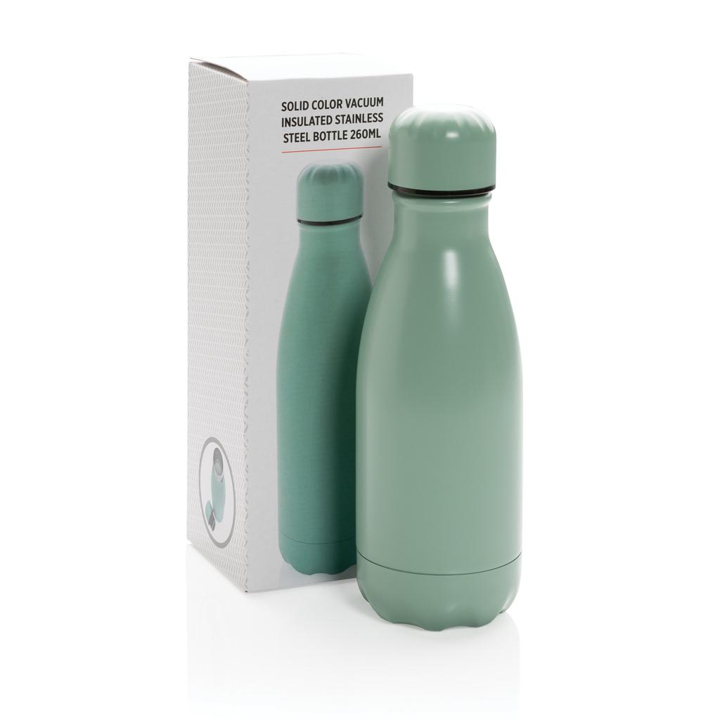 Sticlă termoizolantă din oțel inoxidabil, culoare solidă, 260ml green