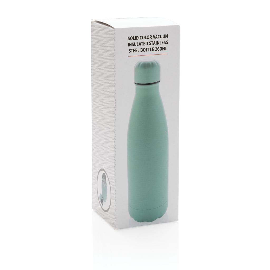 Sticlă termoizolantă din oțel inoxidabil, culoare solidă, 260ml green