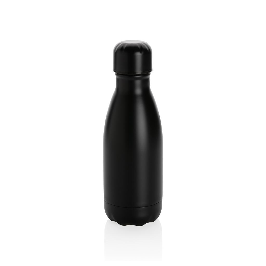 Sticlă termoizolantă din oțel inoxidabil, culoare solidă, 260ml black