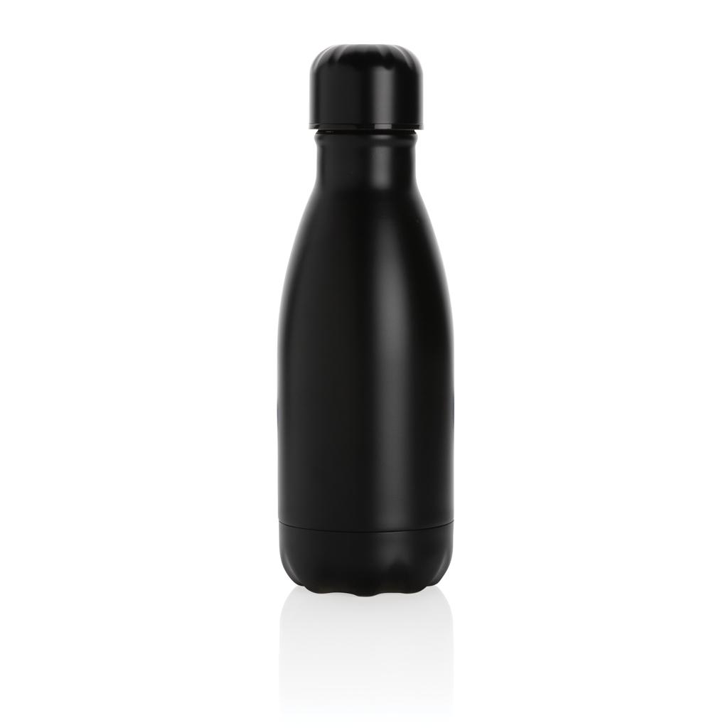 Sticlă termoizolantă din oțel inoxidabil, culoare solidă, 260ml black