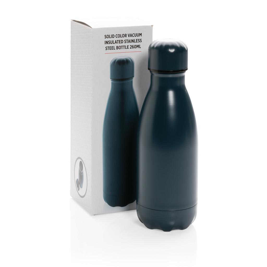 Sticlă termoizolantă din oțel inoxidabil, culoare solidă, 260ml navy