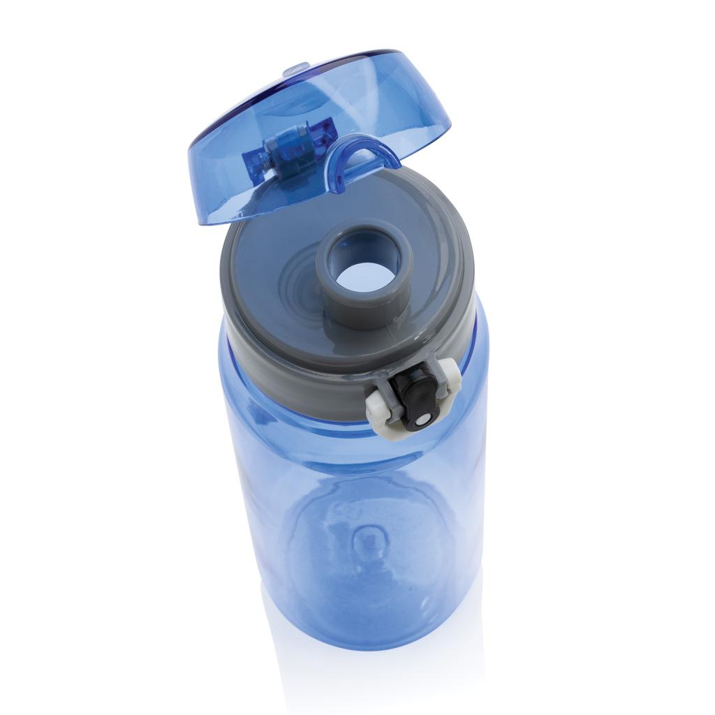Sticlă de apă etanșă și blocabilă RCS din PET reciclat, 600ml Yide blue