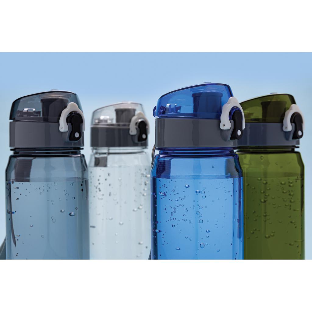 Sticlă de apă etanșă și blocabilă RCS din PET reciclat, 600ml Yide green