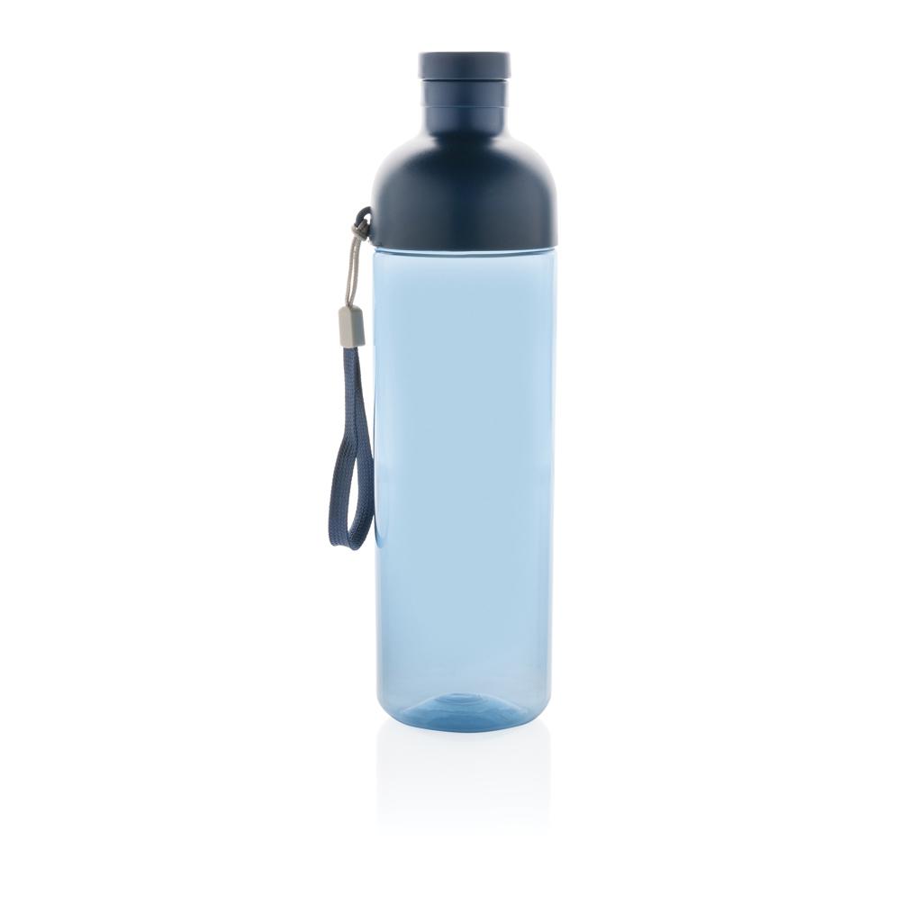 Sticlă de apă etanșă Impact RCS din PET reciclat, 600ml navy