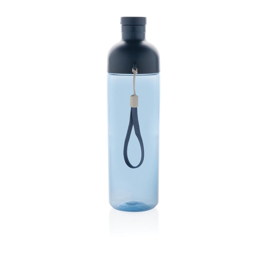 Sticlă de apă etanșă Impact RCS din PET reciclat, 600ml navy