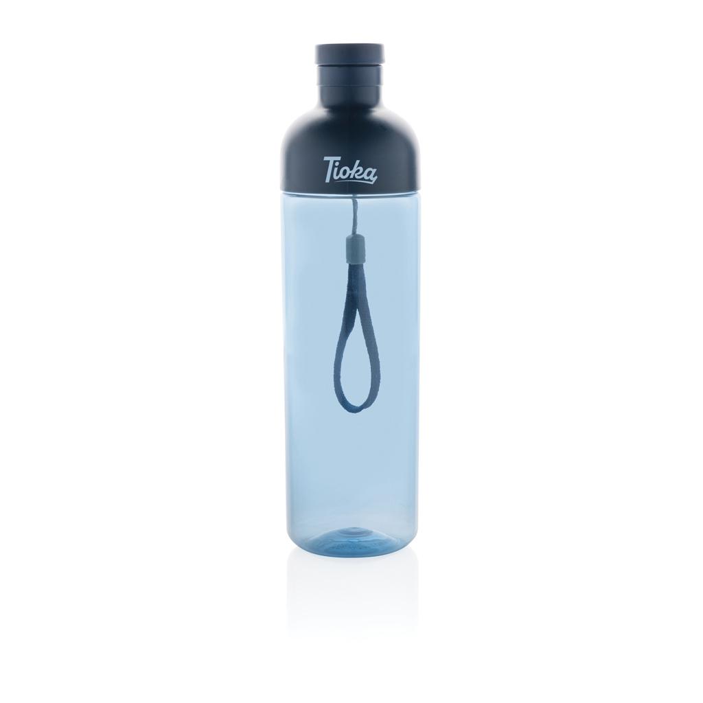 Sticlă de apă etanșă Impact RCS din PET reciclat, 600ml navy