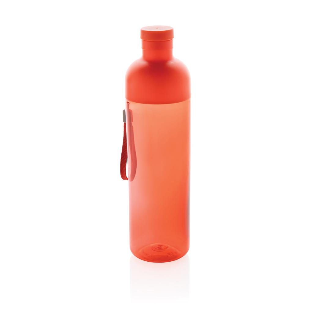 Sticlă de apă etanșă Impact RCS din PET reciclat, 600ml red