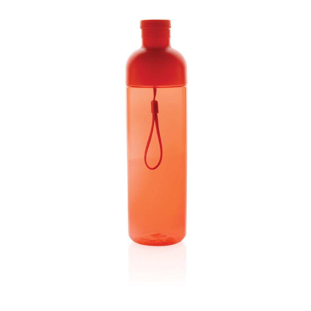 Sticlă de apă etanșă Impact RCS din PET reciclat, 600ml red