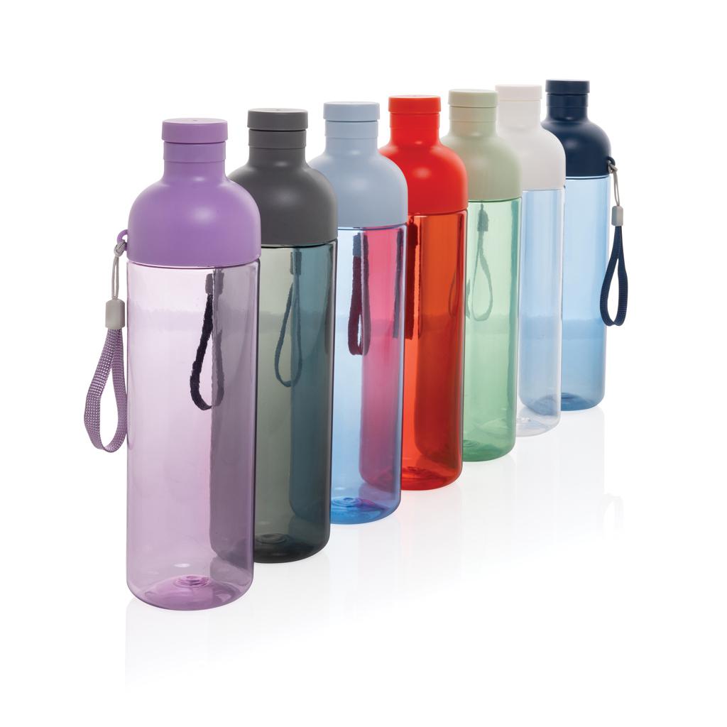Sticlă de apă etanșă Impact RCS din PET reciclat, 600ml red