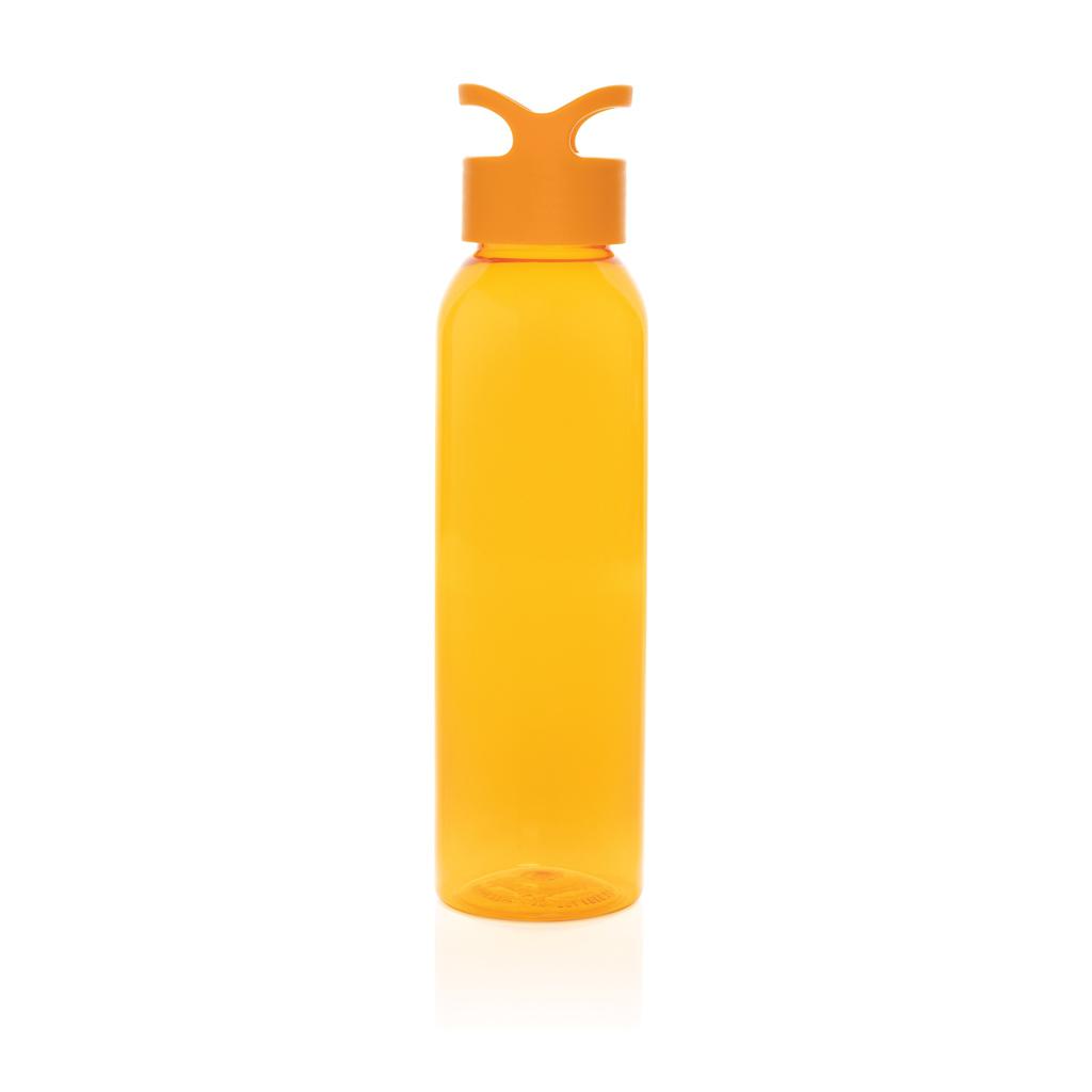 Sticlă de apă din PET reciclat RCS, 650ml Oasis  orange