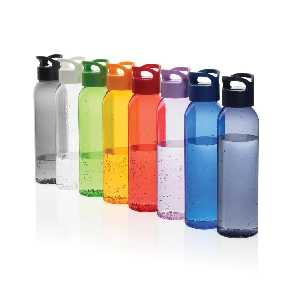 Sticlă de apă din PET reciclat RCS, 650ml Oasis  black