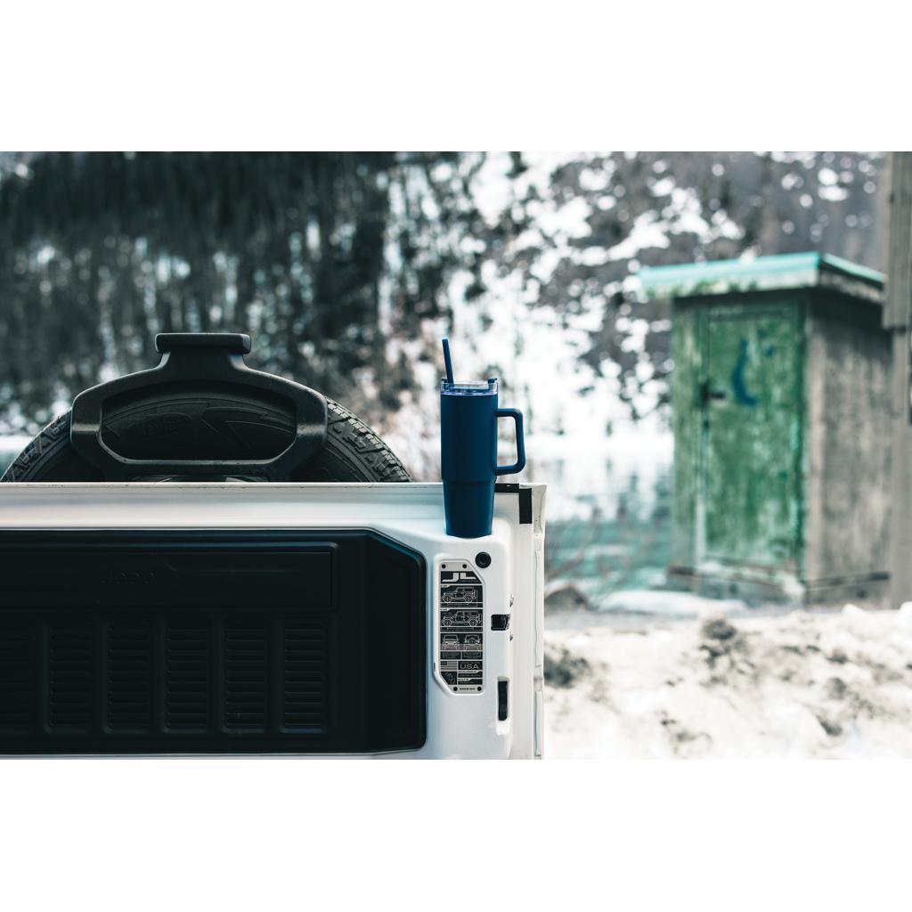 Pahar din plastic RCS cu mâner, 900ml Tana  navy