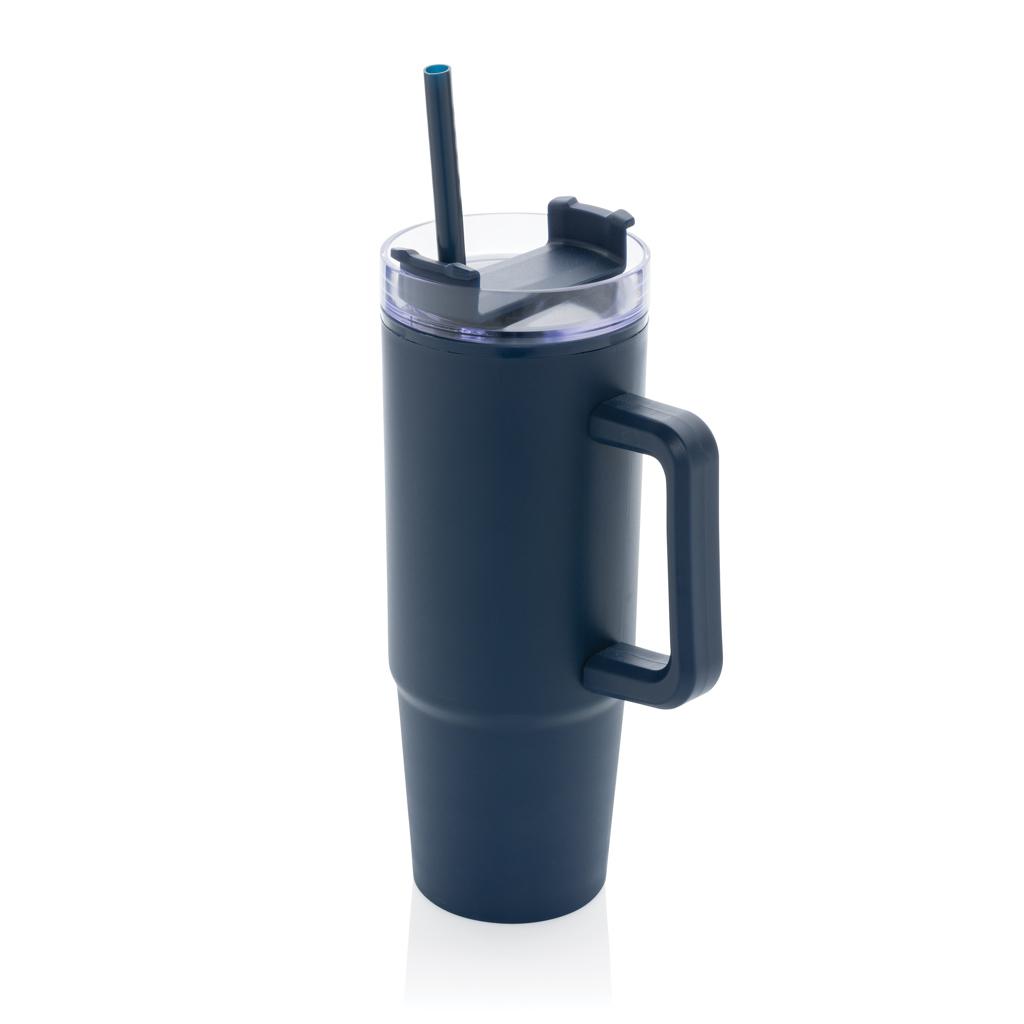 Pahar din plastic RCS cu mâner, 900ml Tana  navy