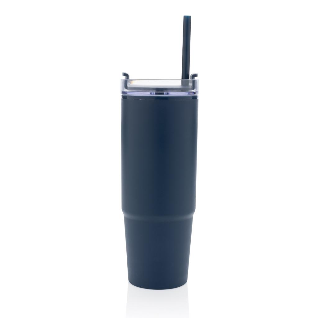 Pahar din plastic RCS cu mâner, 900ml Tana  navy