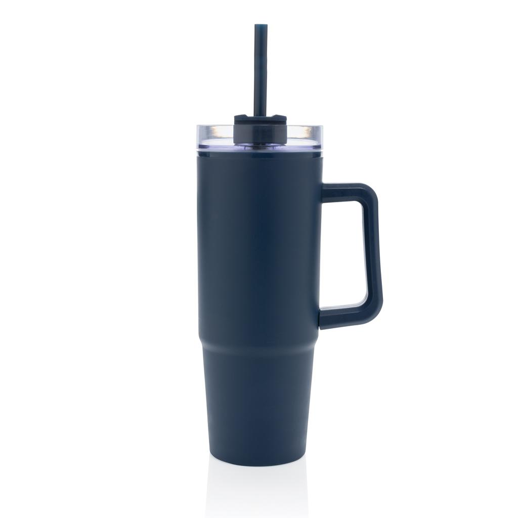 Pahar din plastic RCS cu mâner, 900ml Tana  navy