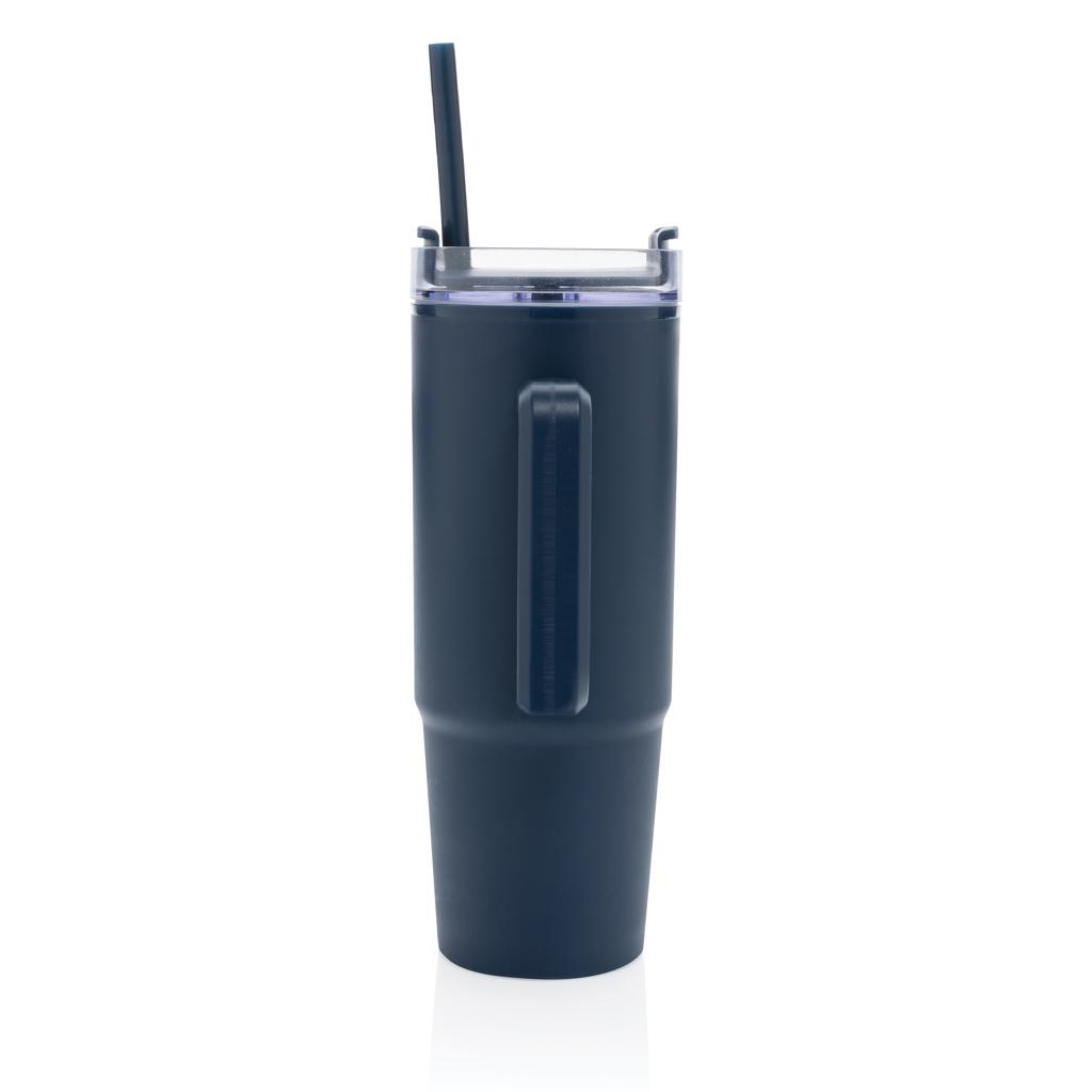 Pahar din plastic RCS cu mâner, 900ml Tana  navy