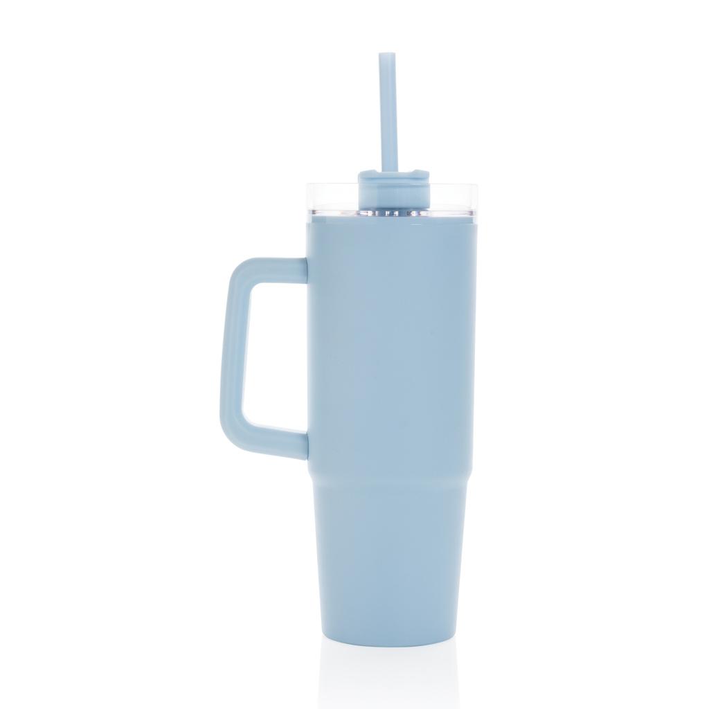 Pahar din plastic RCS cu mâner, 900ml Tana  light blue