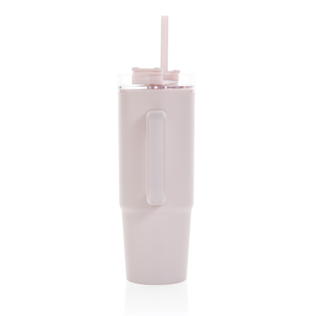 Pahar din plastic RCS cu mâner, 900ml Tana  pink