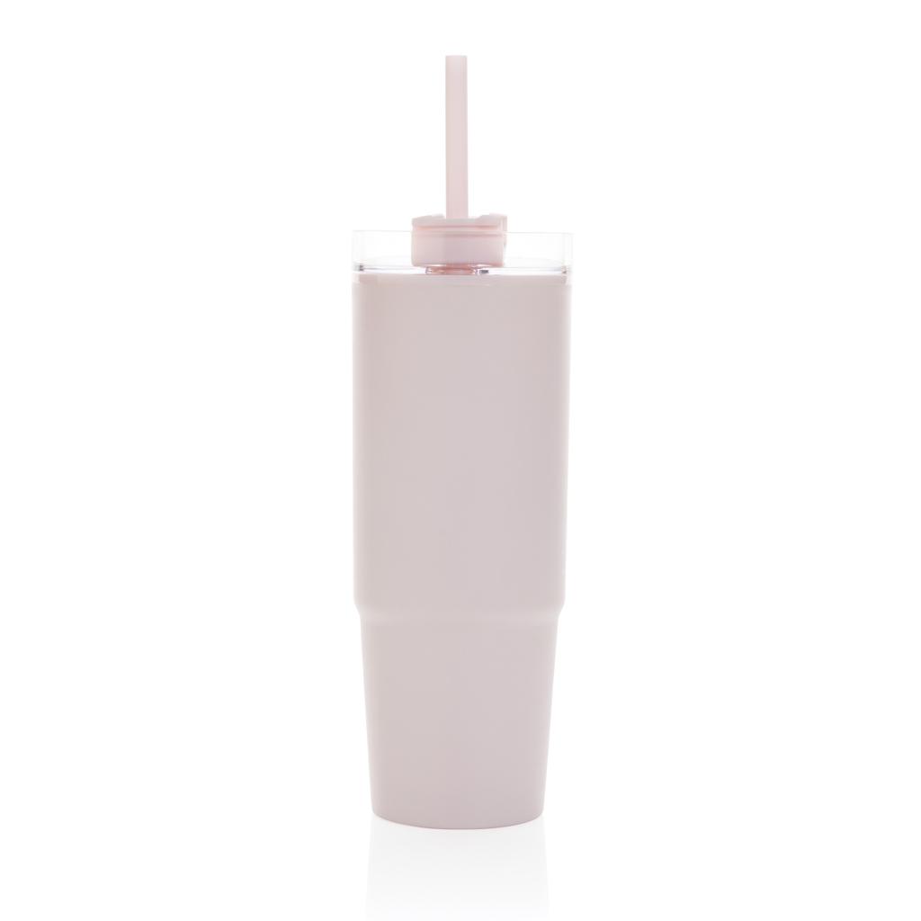 Pahar din plastic RCS cu mâner, 900ml Tana  pink
