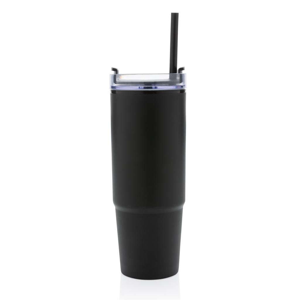 Pahar din plastic RCS cu mâner, 900ml Tana  black