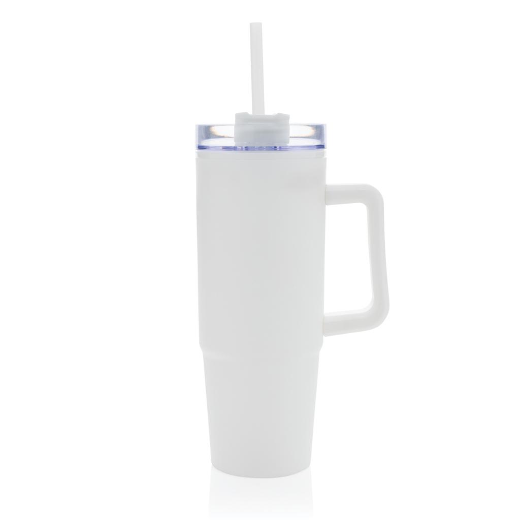 Pahar din plastic RCS cu mâner, 900ml Tana  transparent