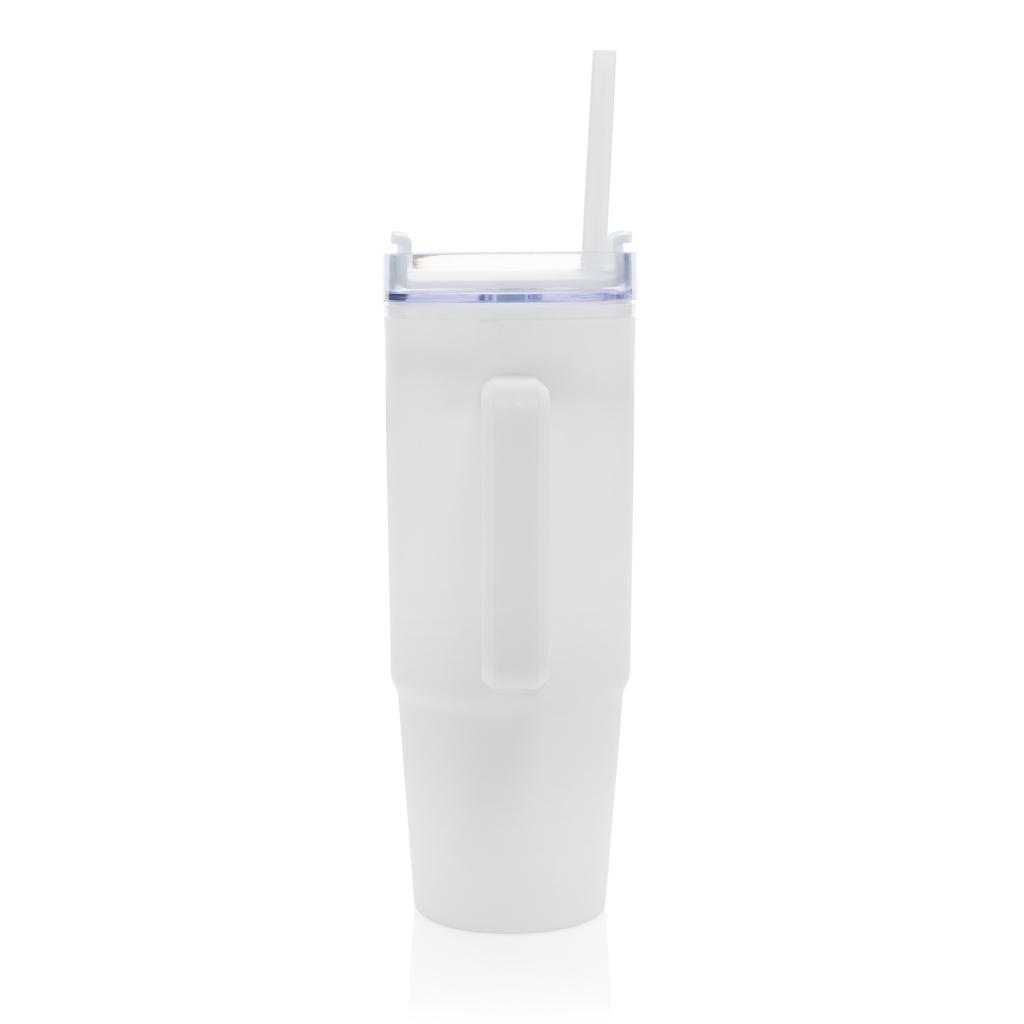 Pahar din plastic RCS cu mâner, 900ml Tana  transparent