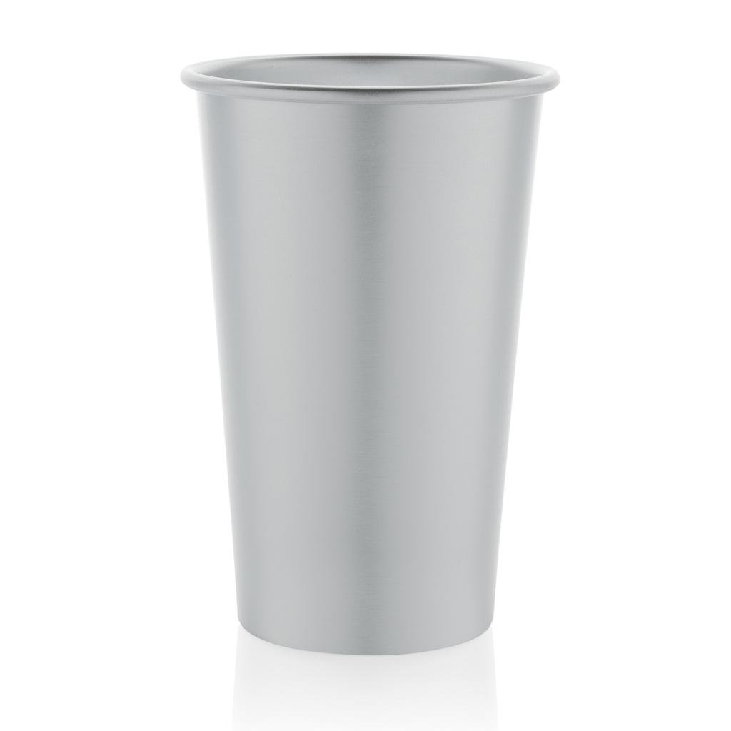 Ceașcă ușoară din aluminiu reciclat RCS, 450ml Alo silver