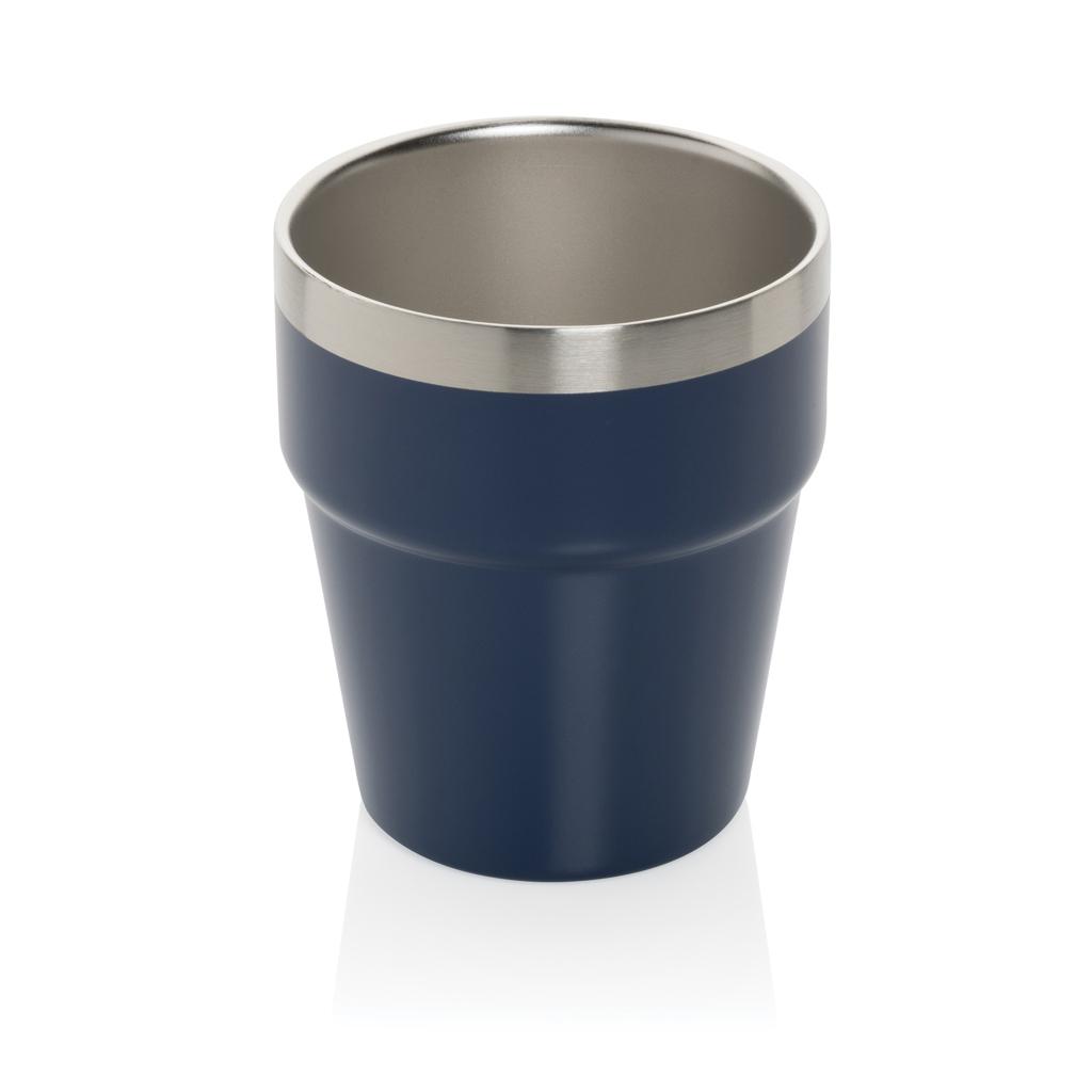 Ceașcă de cafea RCS cu pereți dubli, 300ml Clark  navy