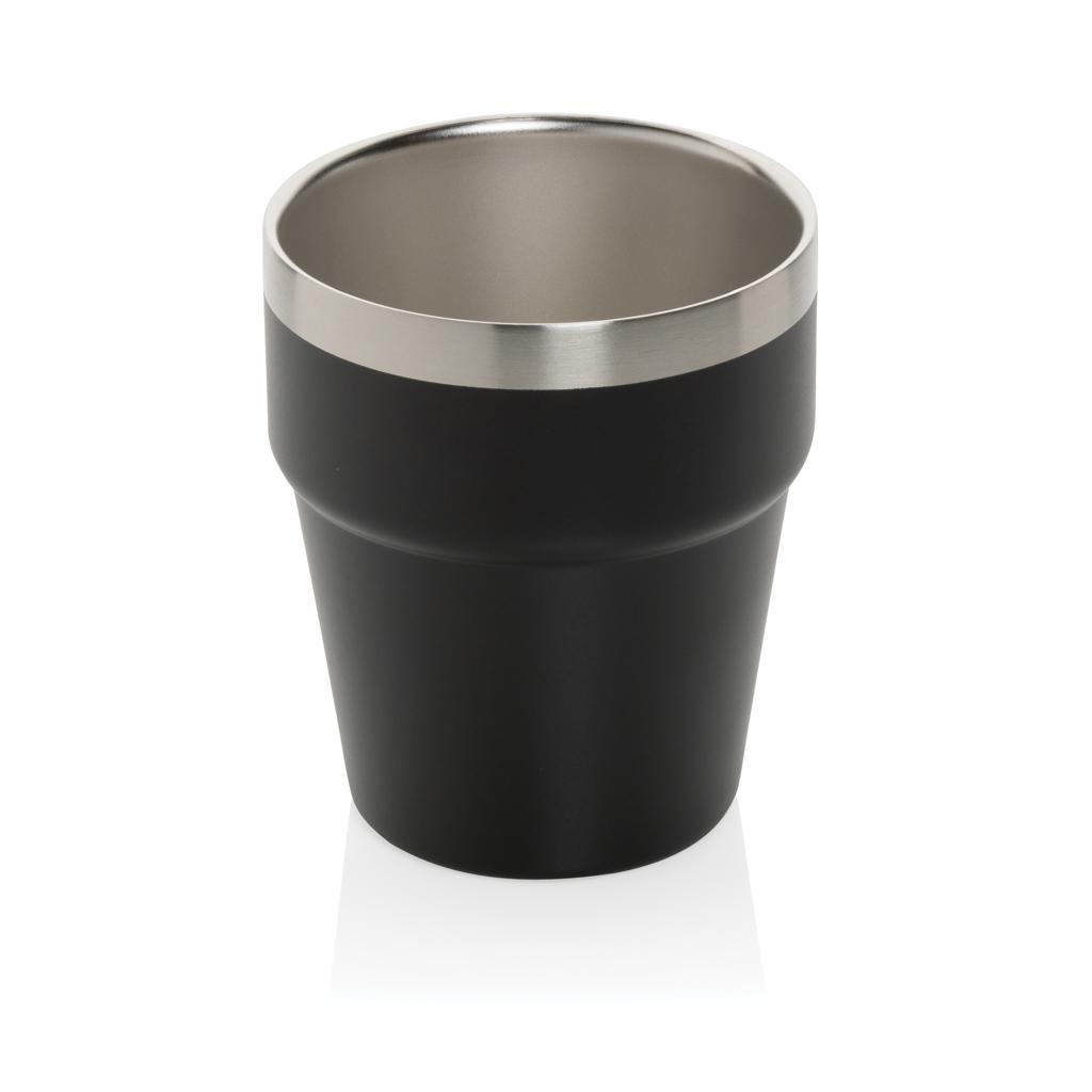 Ceașcă de cafea RCS cu pereți dubli, 300ml Clark  black
