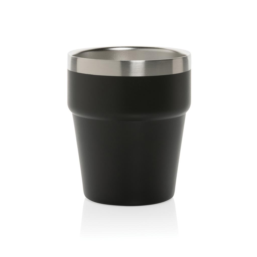 Ceașcă de cafea RCS cu pereți dubli, 300ml Clark  black