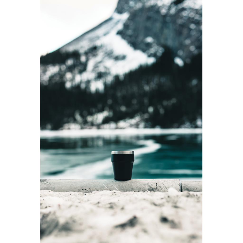 Ceașcă de cafea RCS cu pereți dubli, 300ml Clark  black