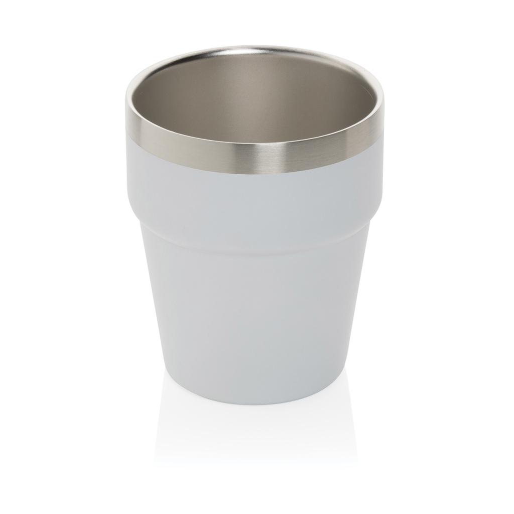 Ceașcă de cafea RCS cu pereți dubli, 300ml Clark  transparent