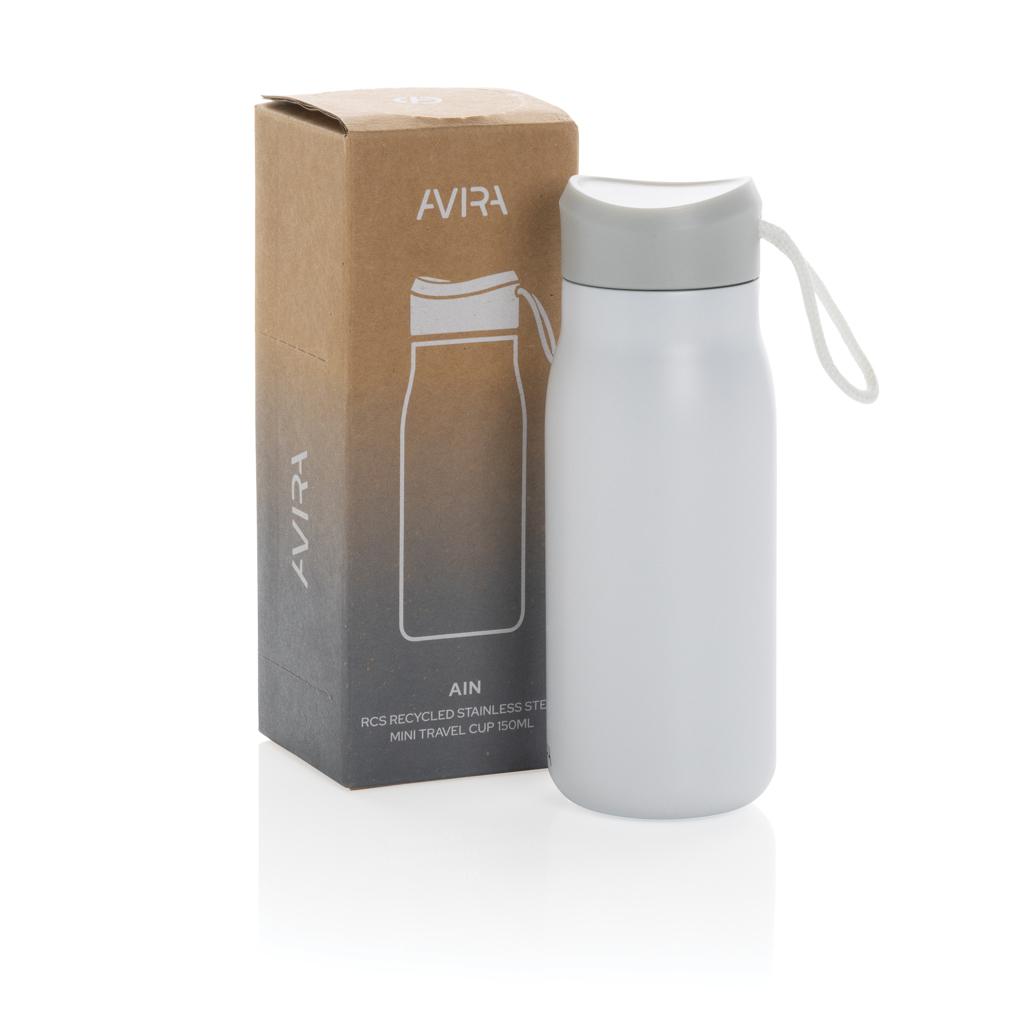 Sticlă mini de călătorie Re-steel RCS, 150ml Avira Ain transparent