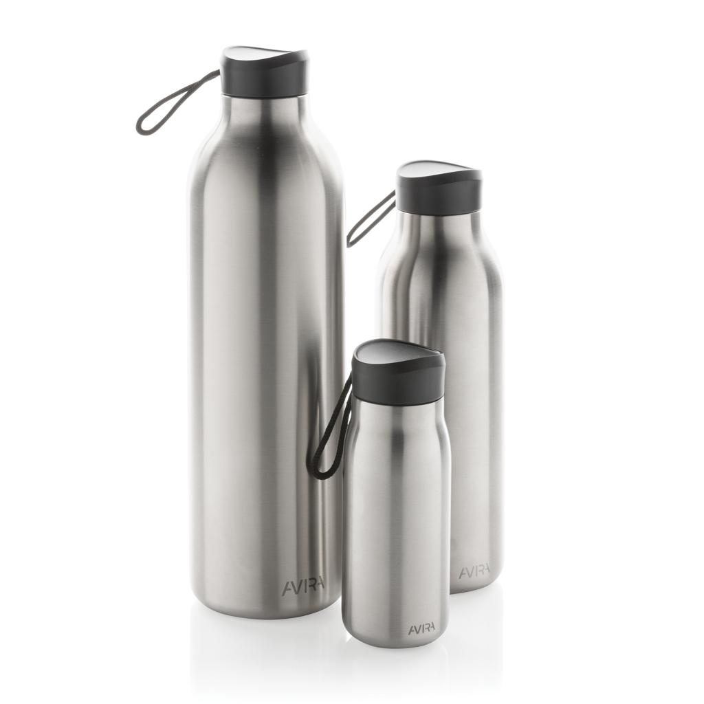 Sticlă mini de călătorie Re-steel RCS, 150ml Avira Ain silver