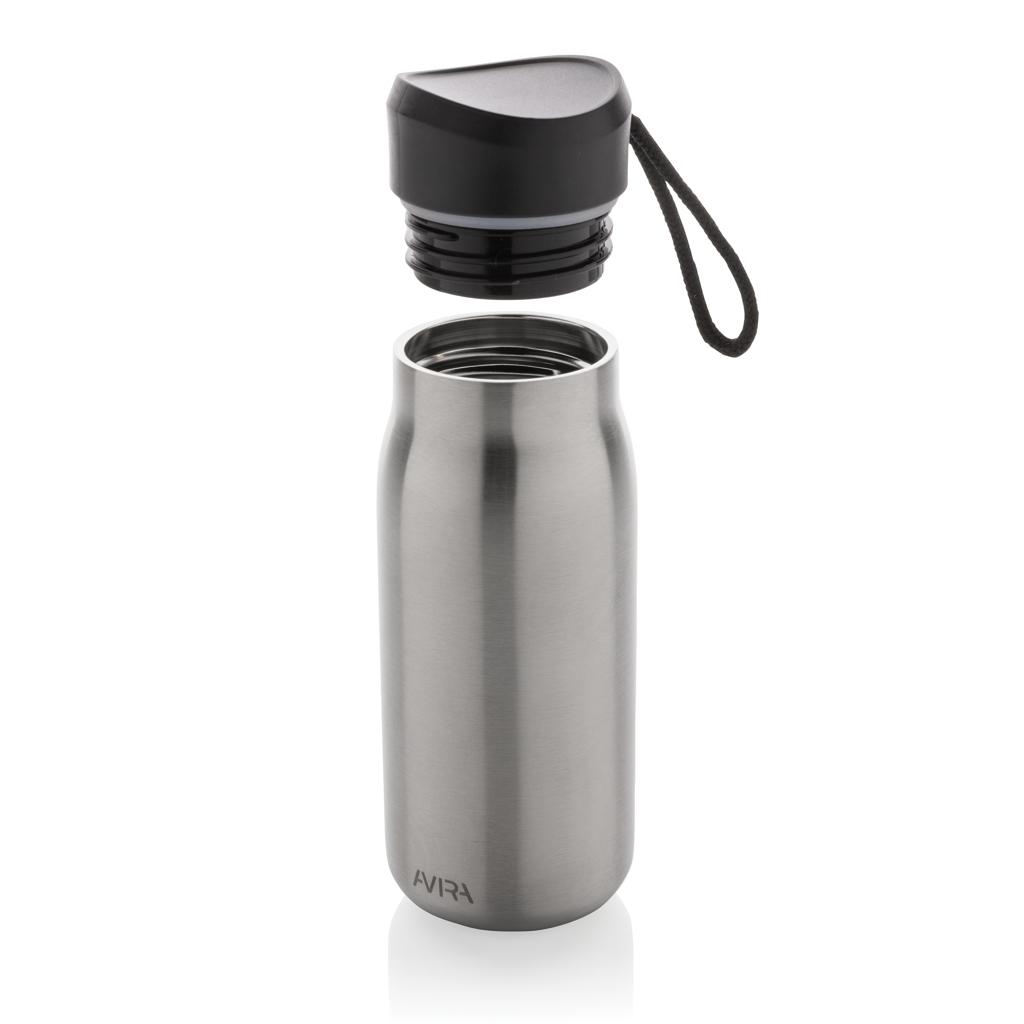 Sticlă mini de călătorie Re-steel RCS, 150ml Avira Ain silver