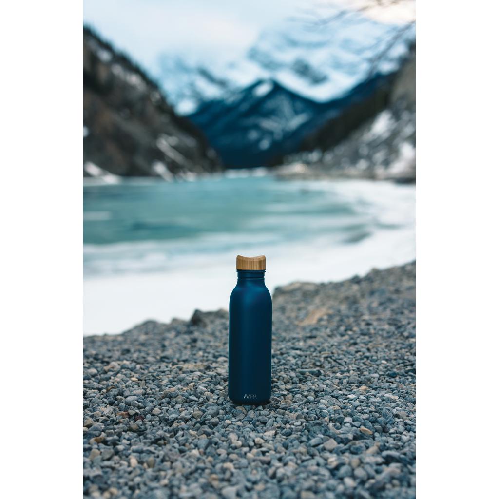 Sticlă de apă  Re-steel RCS cu pereți simpli, 600ml Avira Alcor navy