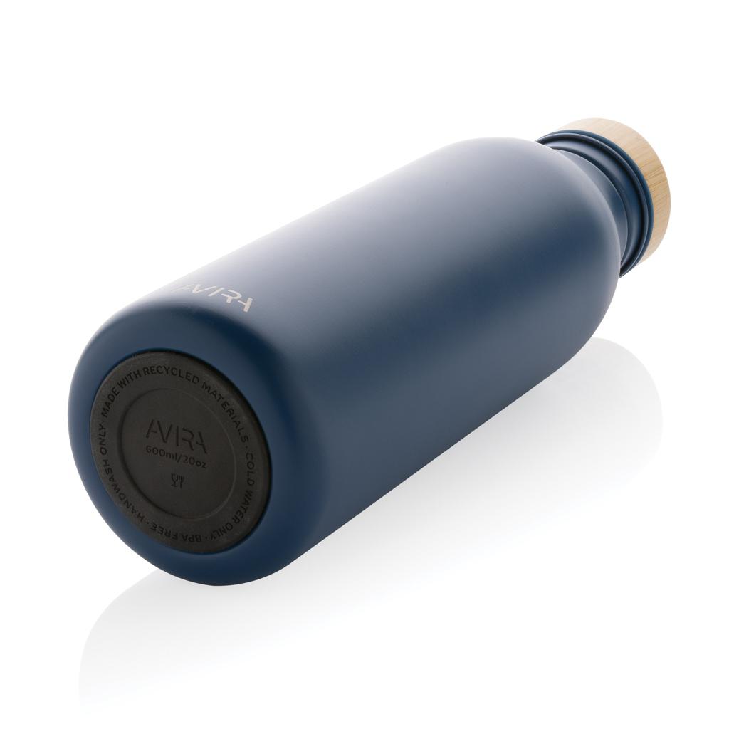 Sticlă de apă  Re-steel RCS cu pereți simpli, 600ml Avira Alcor navy