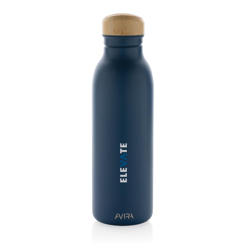 Sticlă de apă  Re-steel RCS cu pereți simpli, 600ml Avira Alcor navy