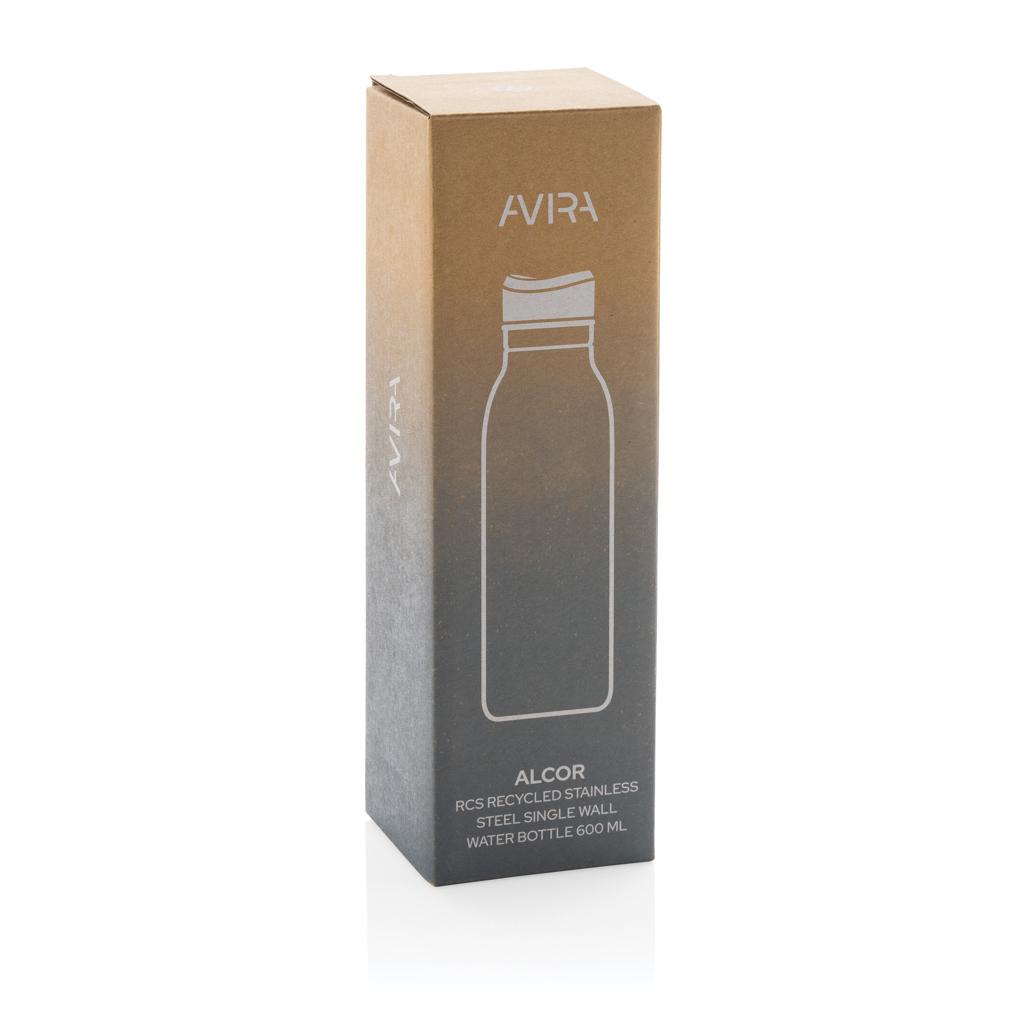 Sticlă de apă  Re-steel RCS cu pereți simpli, 600ml Avira Alcor transparent