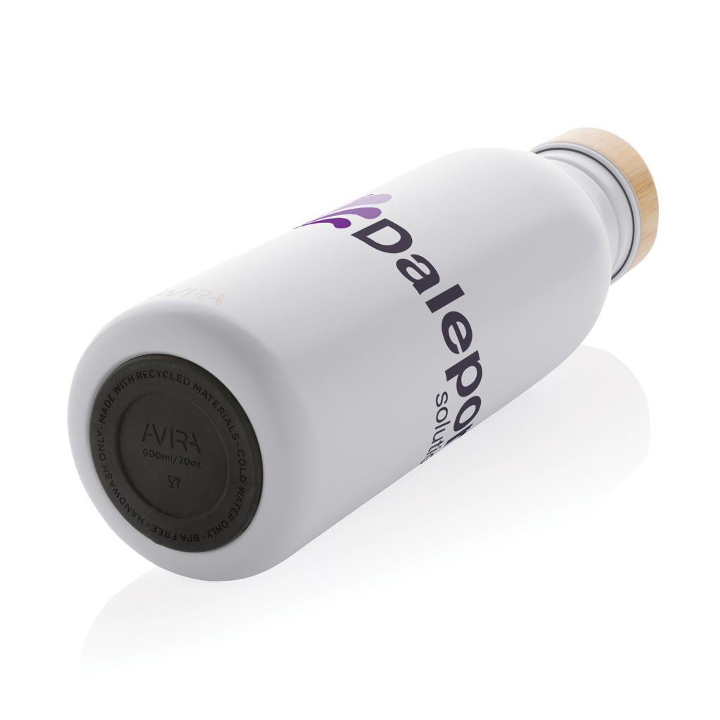 Sticlă de apă  Re-steel RCS cu pereți simpli, 600ml Avira Alcor transparent