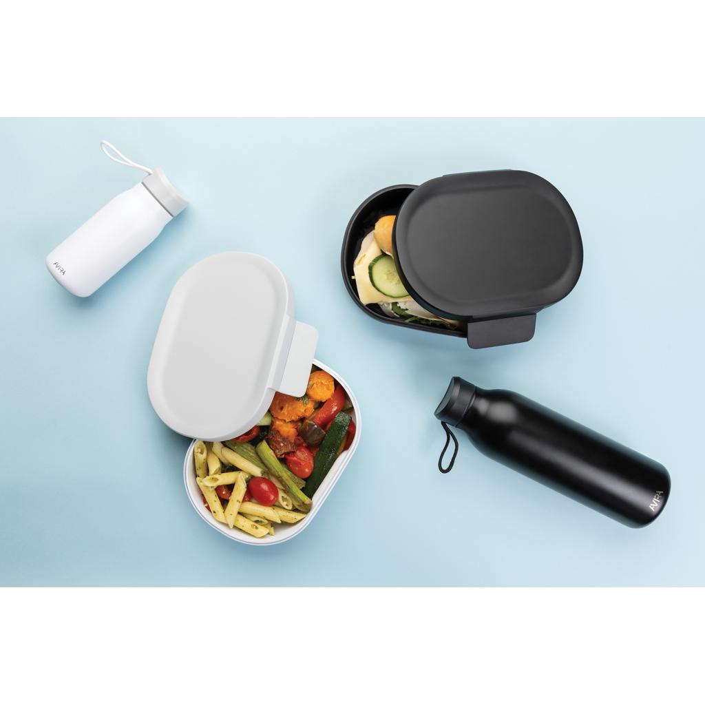 Cutie de prânz din PP reciclat RCS, 700ml Avira Atlas transparent