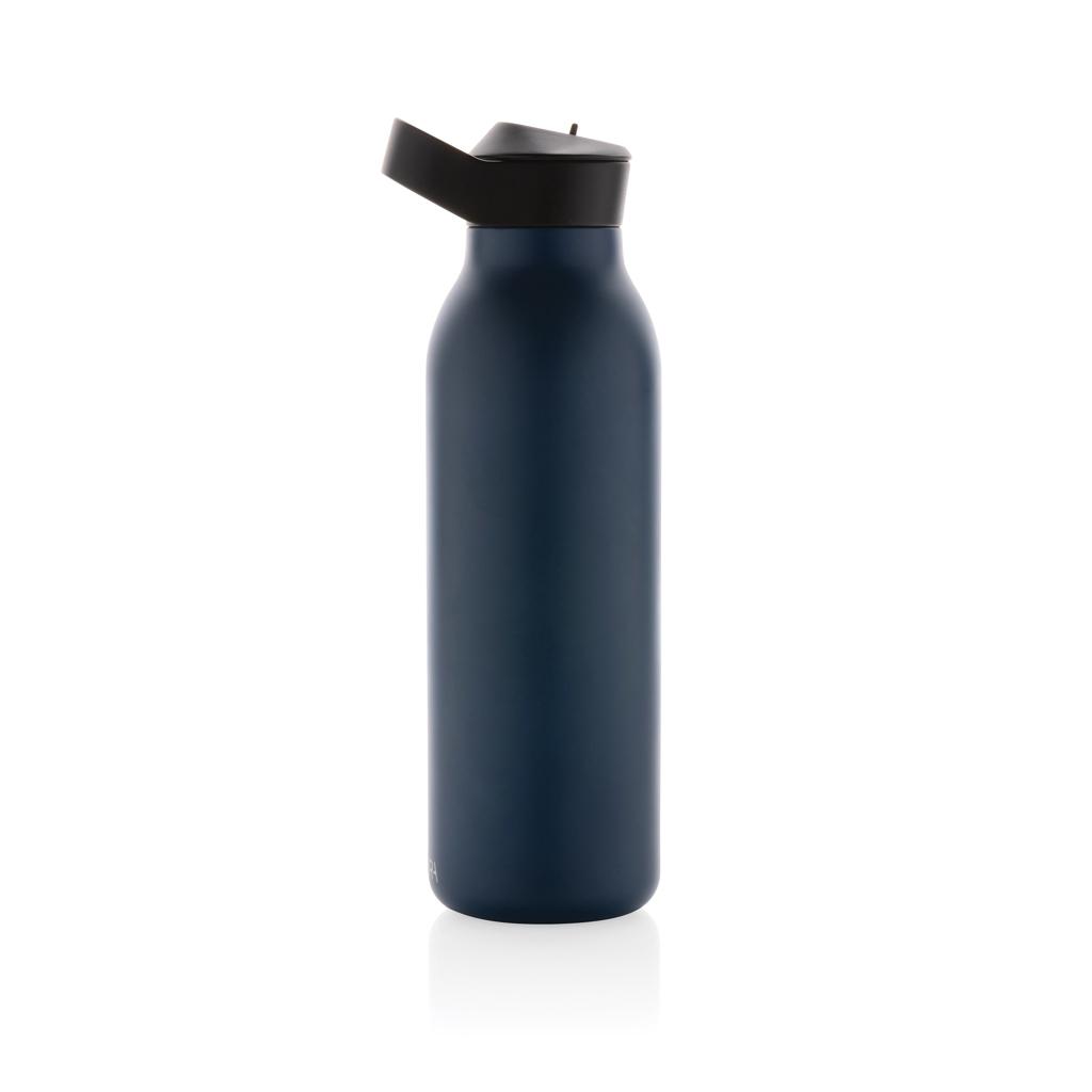 Sticlă de apă Re-steel  RCS cu capac fliptop, 500ml Avira Ara navy