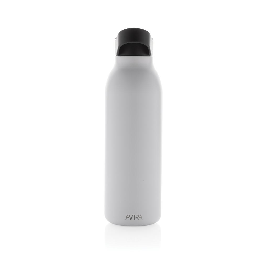 Sticlă de apă Re-steel  RCS cu capac fliptop, 500ml Avira Ara transparent